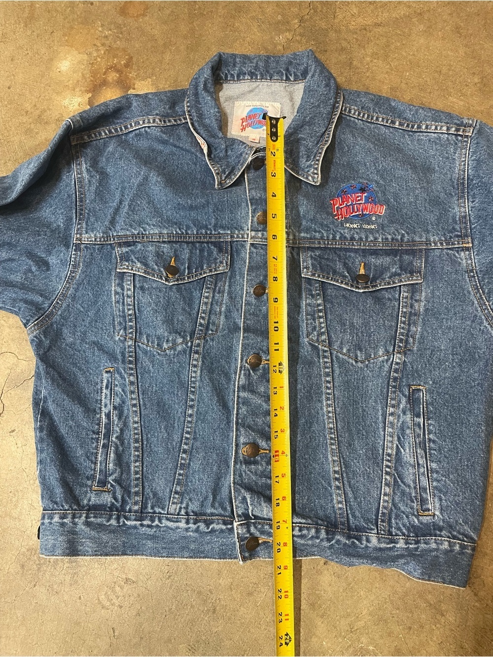 Vintage Planet Hollywood Jean Jacket - Picture 5 of 5